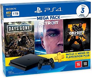 Console Playstation 4 1TB Hits Bundle - Semi Novo