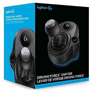 Câmbio Logitech G Driving Force - Compatível com Volantes Logitech G29, G920 e G923