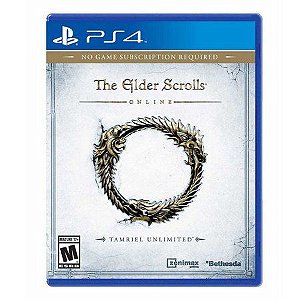 Jogo The Elder Scrolls Online: Tamriel Unlimited - PS4