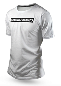 Camiseta Kimono é Branco - Oversize