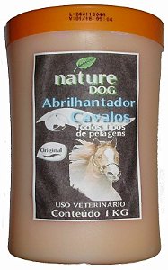 ABRILHANTADOR PARA CAVALOS NATURE DOG -1KG