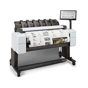 Impressora Plotter HP DesignJet T2600PS 36" com scanner
