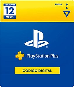 PlayStation Plus: 12 Meses de Assinatura - Digital [Exclusivo Brasil]