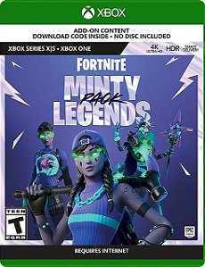 Fortnite - Minty Legends Pack + 1000 V-bucks - Código Digital XBOX