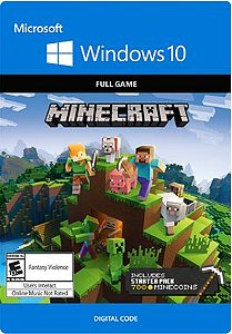 Jogo Minecraft: Java Edition - PC Código Digital Crie e Explore