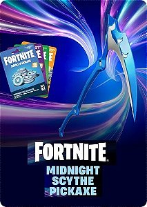 Fortnite - Midnight Scythe Pickaxe (DLC) + 1000 V-Bucks Epic Games