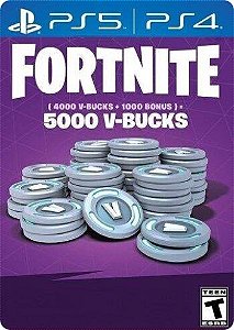 Fortnite - 5000 V-bucks PSN