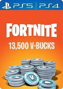 Fortnite - 13500 V-bucks PSN