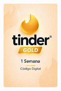 Tinder Gold - 1 Semana / Assinatura Tinder