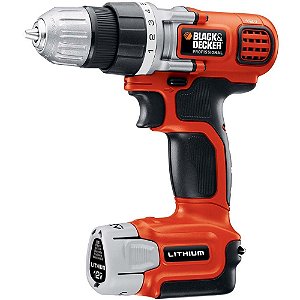 Parafusadeira / Furadeira com Bateria de Lítio Íon Black & Decker LD112