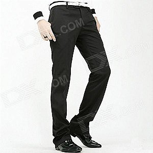 Calças masculina Slim Fit - Preto (Tamanho-G)