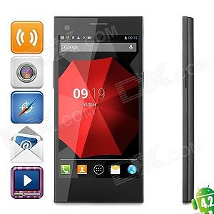 THL T11 Octa-core Android 4.2.2 WCDMA barra de telefone com 5.0 "IPS, Wi-Fi, GPS e função NFC + OTG