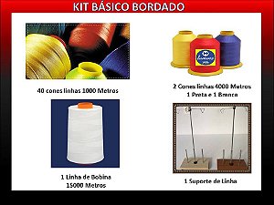 Kit Básico Bordado