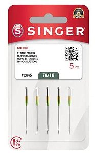 Agulha De Maquina Singer Para Costura 2045 Especial C/10und