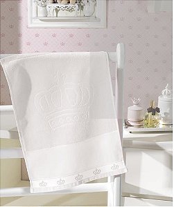 Toalha Lavabo Dohler Velour para bordar Baby Classic