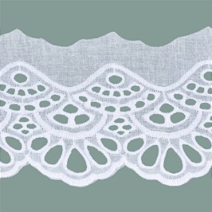 BORDADO INGLÊS DE ALGODÃO - BA017