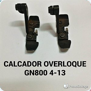 Calcador Overloque GN800 4-13