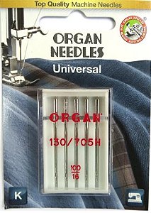 Agulha Organ - Bordado e Costura - Pacote com 10 unidades