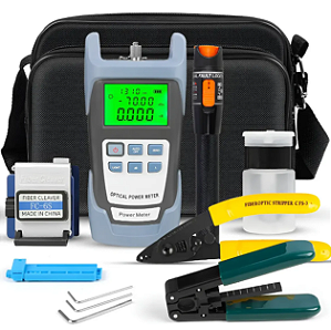 Kit Ferramentas Fibra Óptica Completo Profissional
