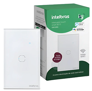 Interruptor Dimmer Smart Wi-Fi Touch Intelbras EWS 1101
