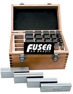 JOGO DE CALÇO PADRÃO 18 PÇS (DUREZA 55-62hrc) 150x8,5
