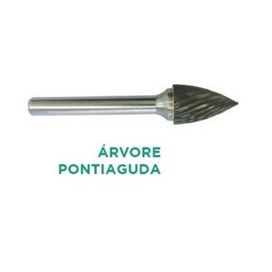 LIMA ROTATIVA ÁRVORE PONTIAGUDA Ø6 (H6xC18xT63) - HTOM