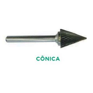 LIMA ROTATIVA CÔNICA Ø16 (H6xC25xT70) - HTOM