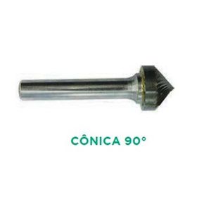 LIMA ROTATIVA CÔNICA 90° Ø12 (H6xC8,5xT57) - HTOM