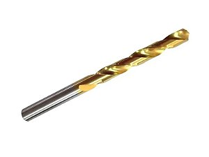 BROCA COMUM AUTOCENTRANTE HSS DIN. 338 (mm) TIN - HT+