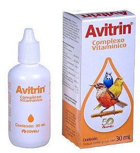 Avitrin Polivitamínico 30 ml - Validade:07/11/2021