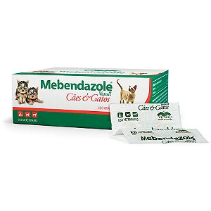 Mebendazole Cães e Gatos 6 comprimidos