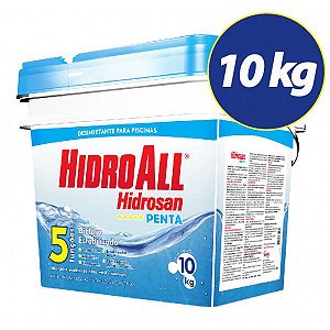 Hidro All  Hidrosan Penta Cloro Granulado 10 Kg