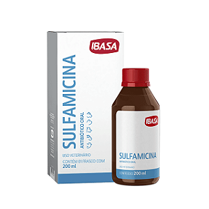 Sulfamicina Oral 200 ml - Validade:31/12/2021
