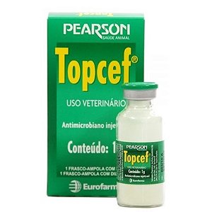 Topcef Ceftiofur Injetável 1 gr 20 ml