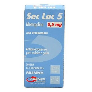 Sec Lac 0,5 mg Metergolina 16 Comprimidos
