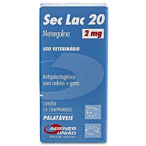 Sec Lac 2,0 mg Metergolina 16 Comprimidos