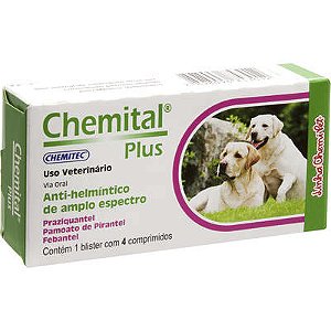 Chemital Plus 4 Comprimidos