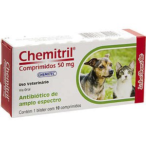 Chemitril 50 mg 10 Comprimidos