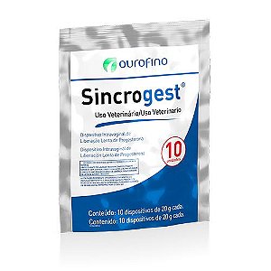 Sincrogest Pacote c/ 10 Implantes