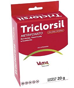 Triclorsil (Triclorfon) Pó 20 gramas