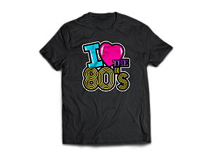 T-SHIRT ANOS 80-90
