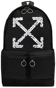 Mochila Off-White Airport Tape Backpack 'Black'