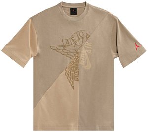 Camiseta Cactus Jack by Travis Scott x Jordan Short-Sleeve T-Shirt 'Khaki/Desert'