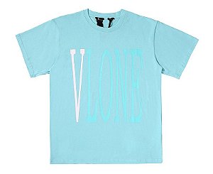 Camiseta VLONE "Blue Common Logo" 2814