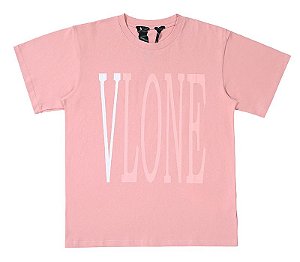 Camiseta VLONE "Pink Common Logo" 2815