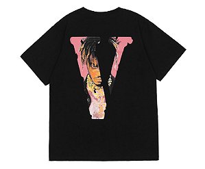 Camiseta VLONE Preta Juice Wrld "Legends Never Die"