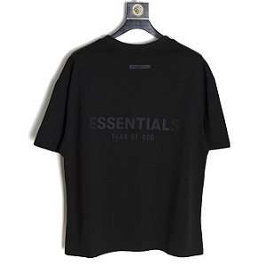 Camiseta Fear of God Essentials Preta