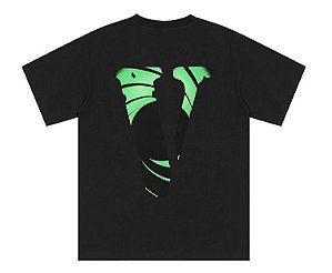 Camiseta Preta VLONE "SLIME" The Weeknd x Juice Wrld