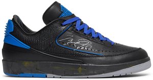 Air Jordan 2 Retro Low SP x Off-White 'Black Varsity Royal'
