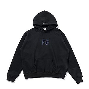 Moletom Preto Fear of God Diamond